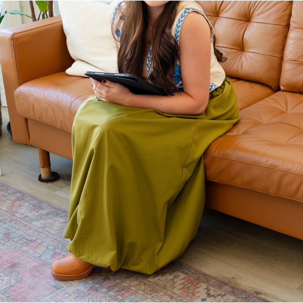 Green bubble skirt - Picture 4 of 4